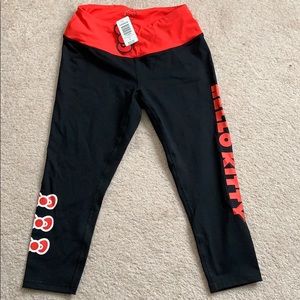 NWT Torrid Hello Kitty Yoga Capris